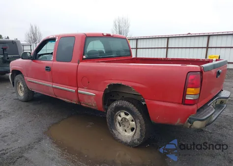 1999 GMC Sierra 1500 Sle from USA, damaged, VIN 2GTEK19T3X1543957